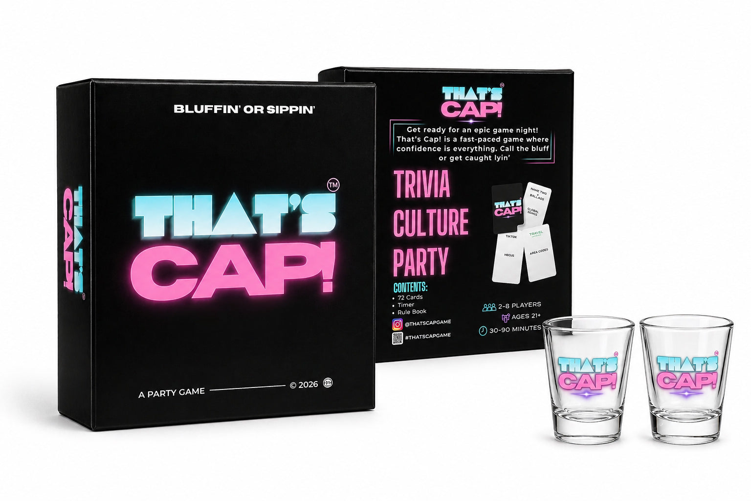 THAT'S CAP™ Game Night Bundle
