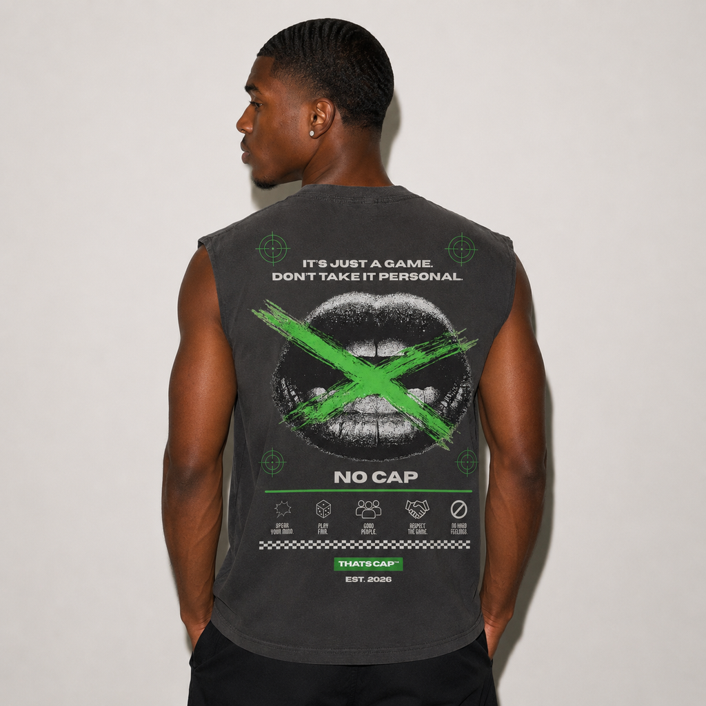 No Cap Exposed Muscle Tee