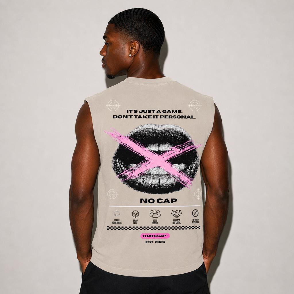 No Cap Bone Muscle Tee