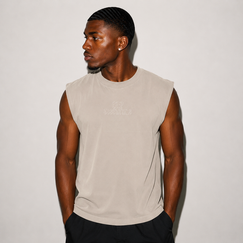 No Cap Bone Muscle Tee